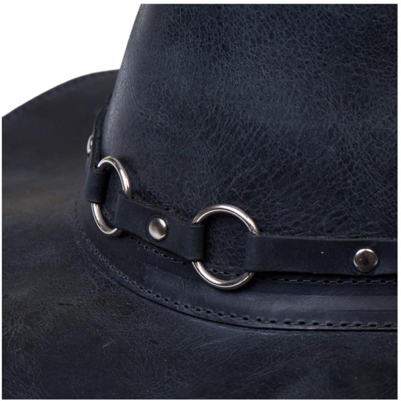 Country Rock Hat Black Flexible Brim L Jacó Ro-317